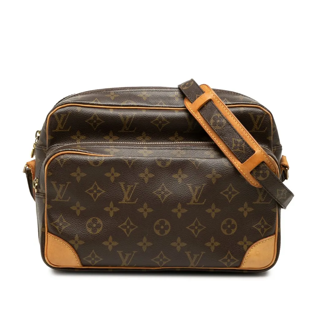 Louis Vuitton Monogram Nil Crossbody Brown Very good - Front View
