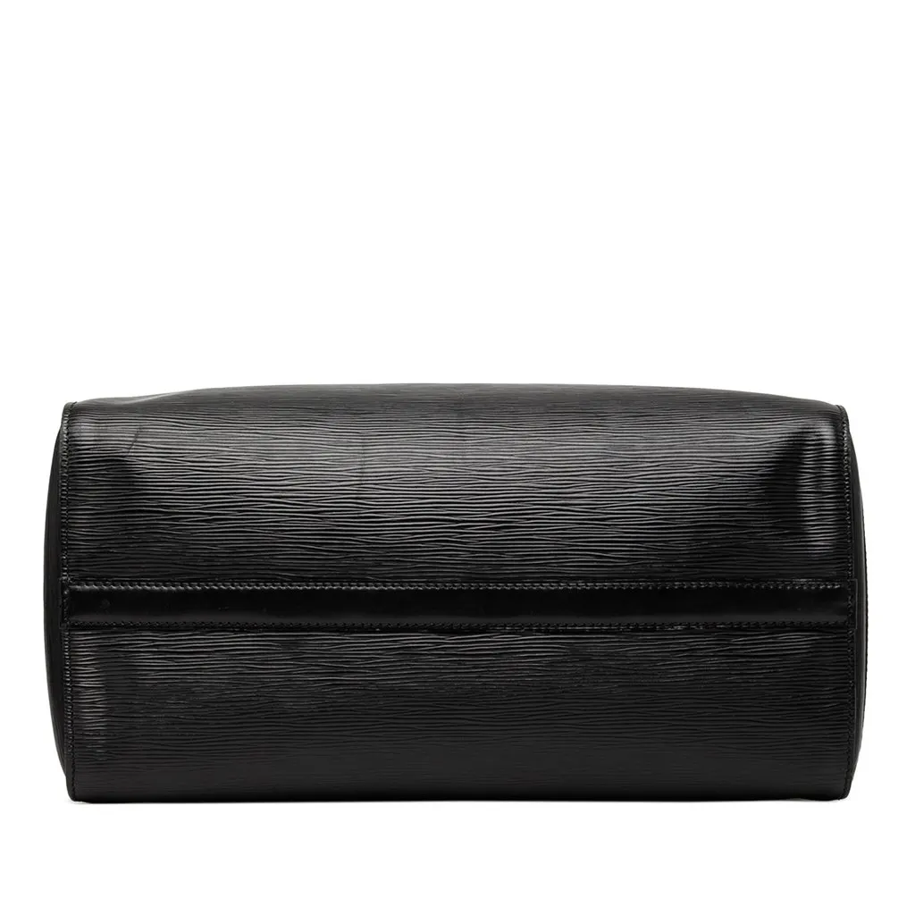 Louis Vuitton Epi Speedy 35 Black Leather Very good - Inside View