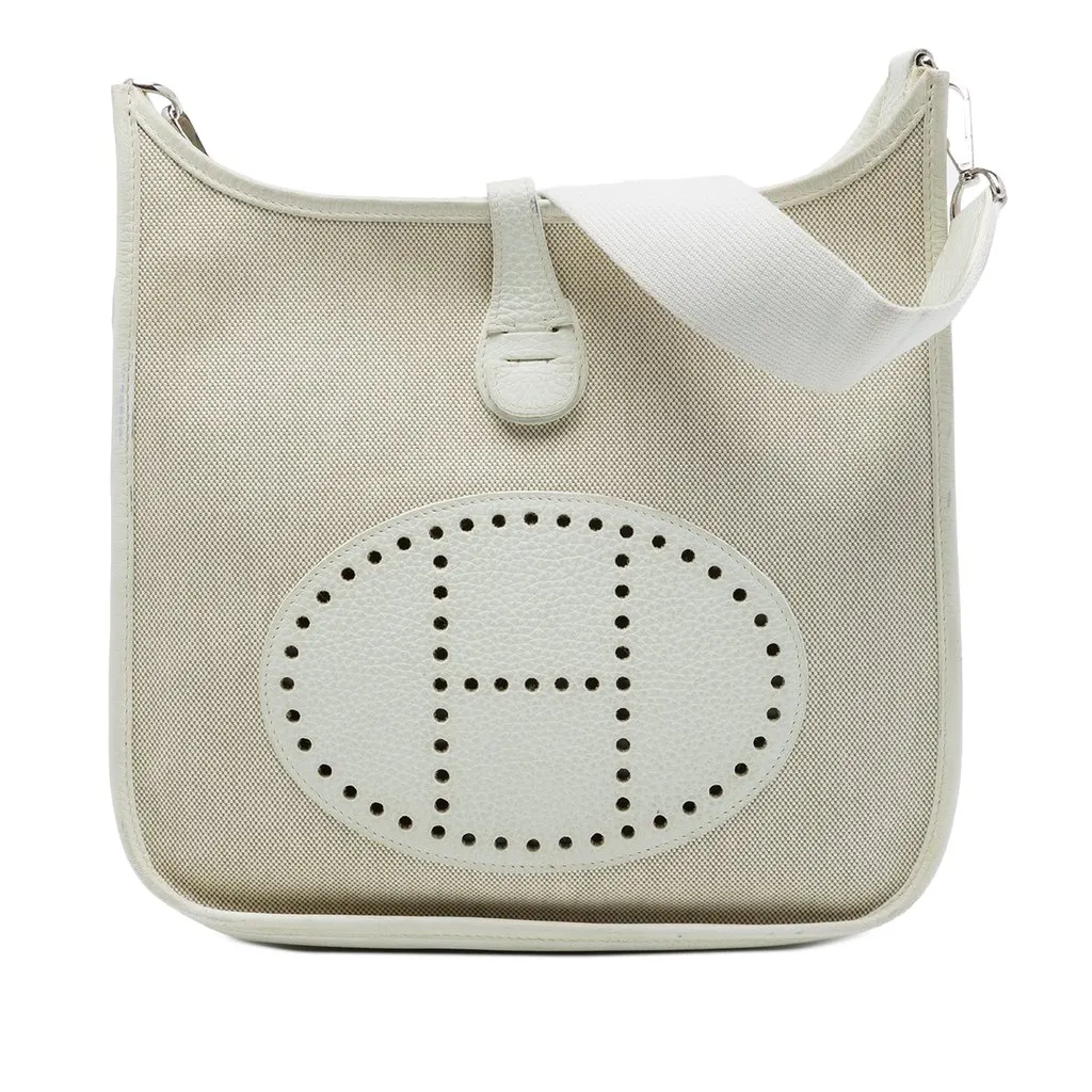 Hermès Toile و Clemence إيفلين III PM