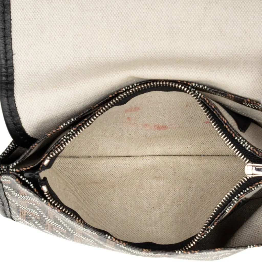 Goyard Goyardine Plumet Pocket Wallet Black Very good - Model View
