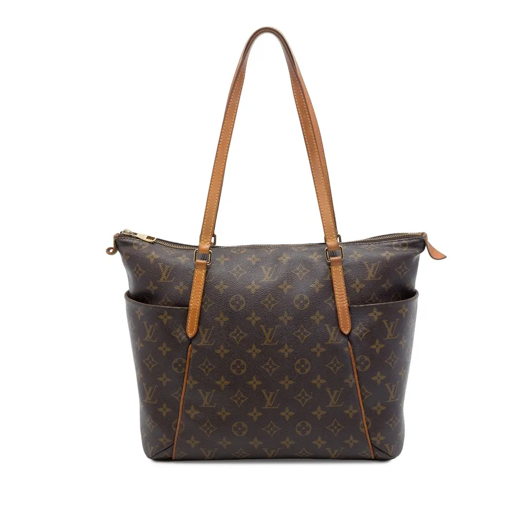 Louis Vuitton Monogram Totally MM Brown Canvas Good - Front View