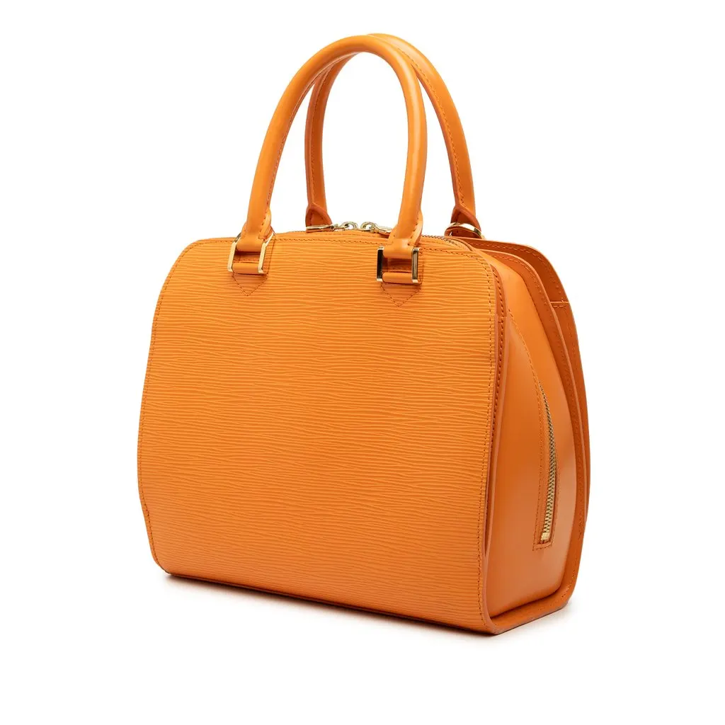 Louis Vuitton Epi Pont Neuf Orange Leather Very good - Back View