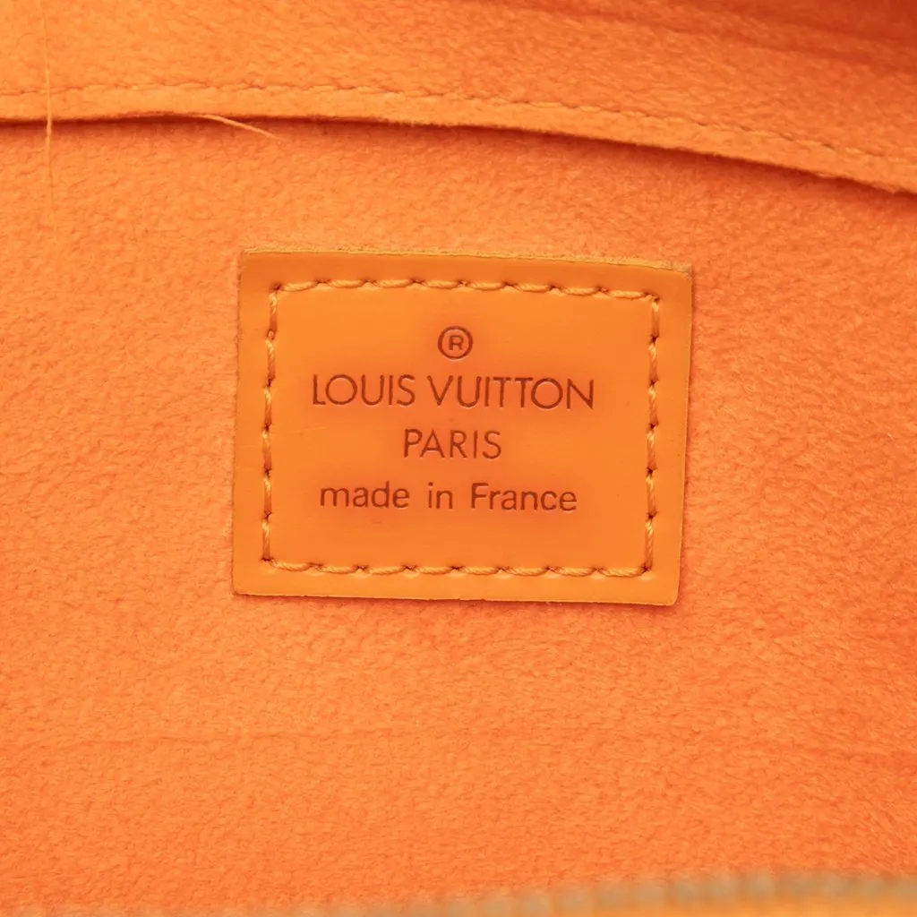 Louis Vuitton Epi Pont Neuf Orange Leather Very good - Box View