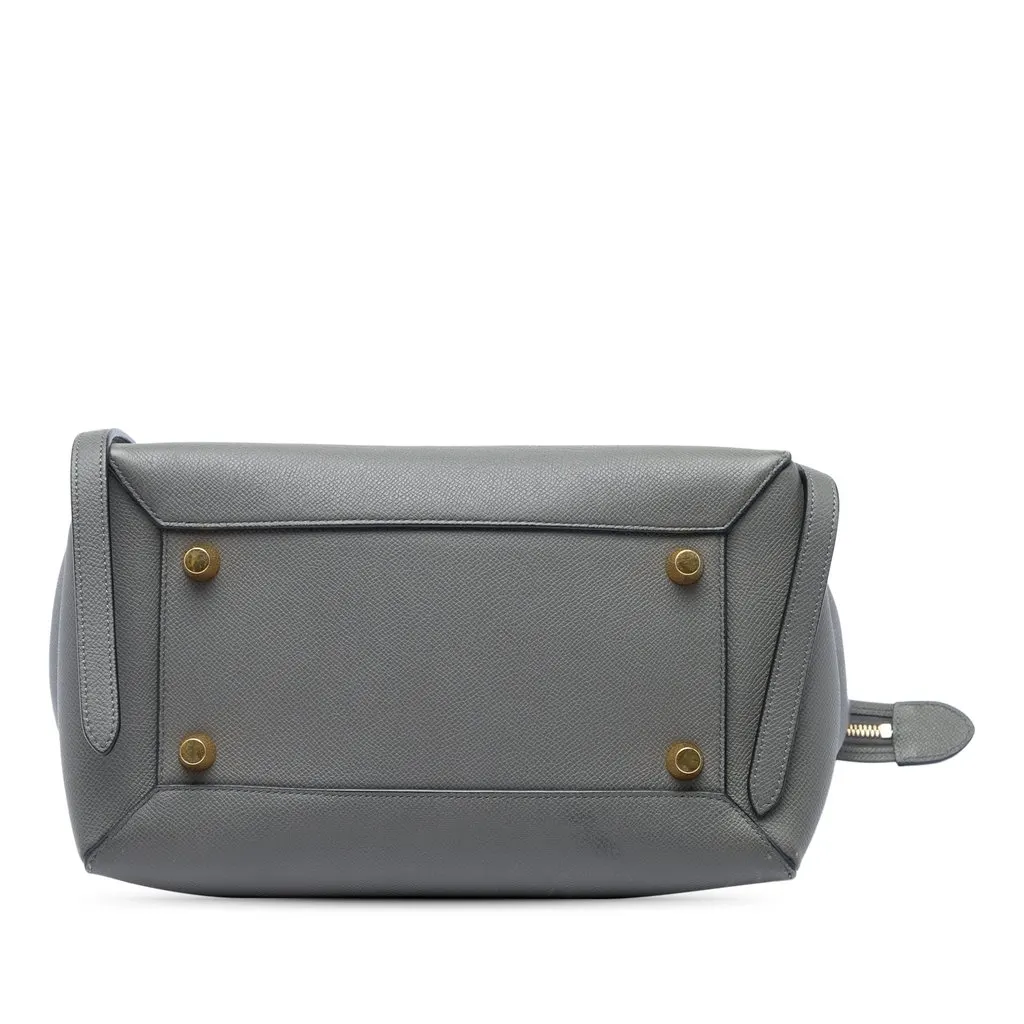 Celine Mini Grained Calfskin Belt Bag MultiColor Leather Very good - Inside View