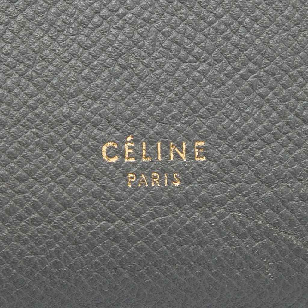 Celine Mini Grained Calfskin Belt Bag MultiColor Leather Very good - Box View