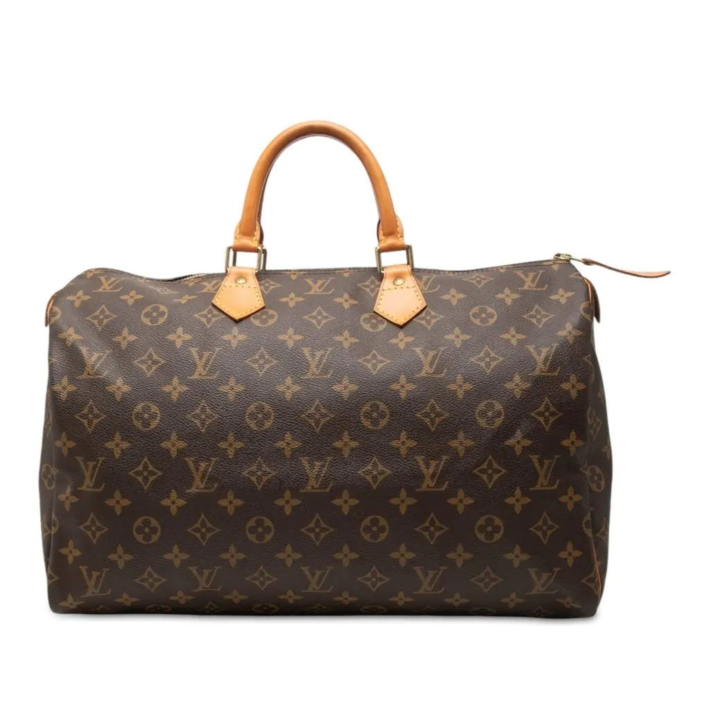 Louis Vuitton Speedy40 ボストンバッグ モノグラム Louis Vuitton Monogram Speedy 40 Brown X-Large | Pre-Owned D