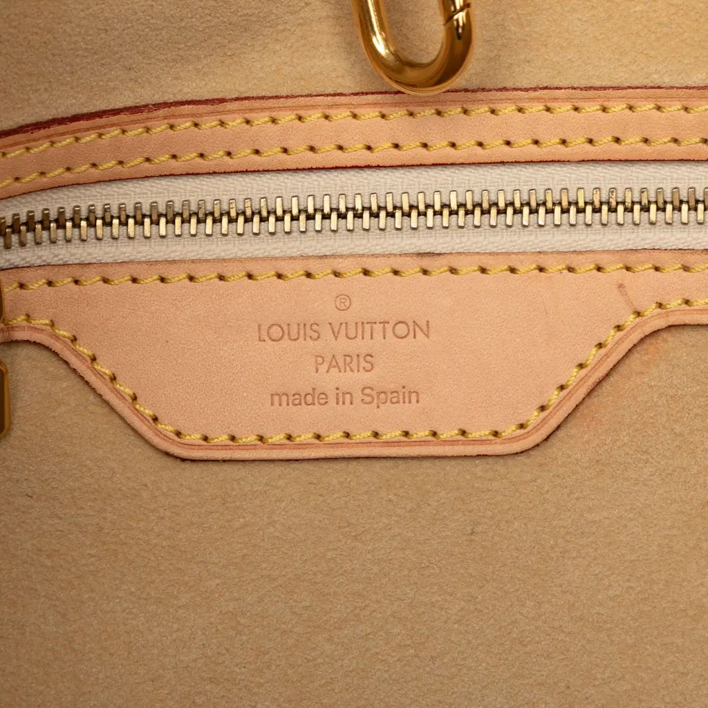Louis Vuitton Damier Azur Hampstead MM White Canvas Very good - Box View