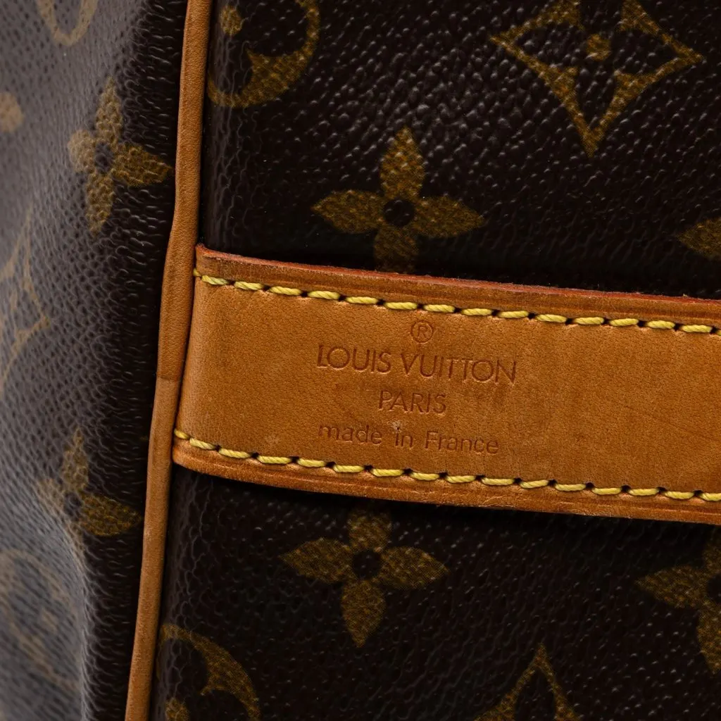 Louis Vuitton Monogram Keepall Bandouliere 60 Brown Canvas Very good - Box View