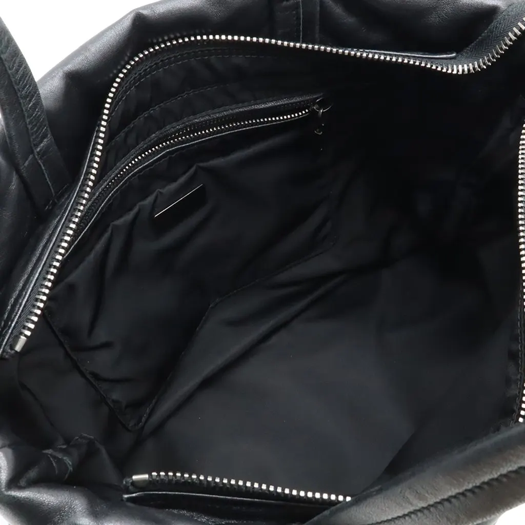 Prada Tessuto and Nappa Reversible Satchel MultiColor Very good - Inside View