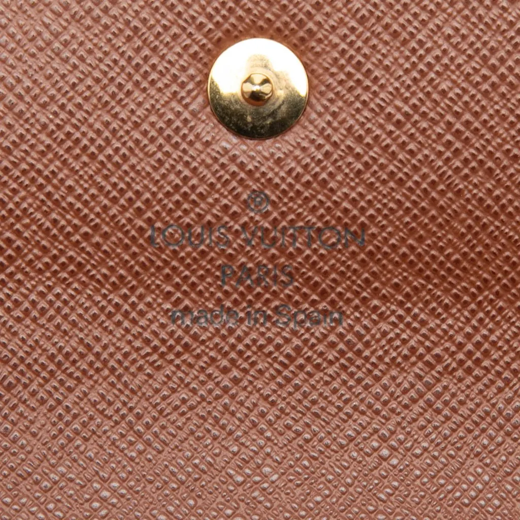 Louis Vuitton Monogram Alexandra Small Wallet Brown Very good - Box View