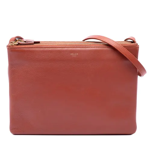 Celine Large Lambskin Trio Crossbody