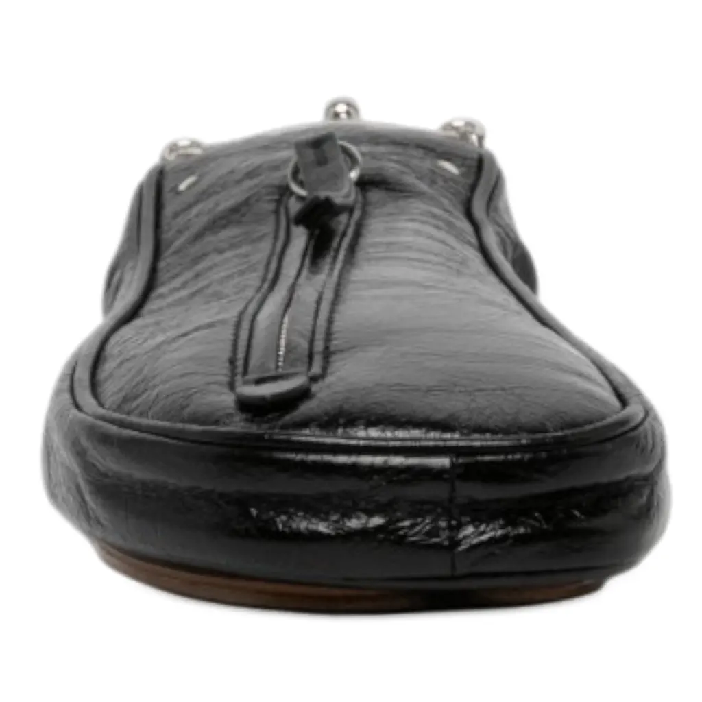 Maison Margiela Crinkled Calfskin Tabi Crossbody Black Leather Very good - Inside View