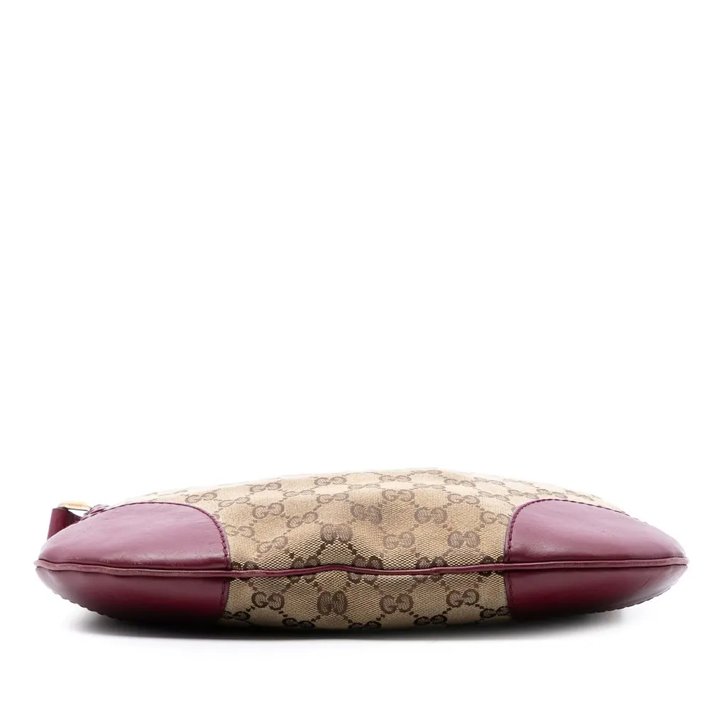 Gucci GG Canvas Mayfair Crossbody Beige Canvas Good - Inside View