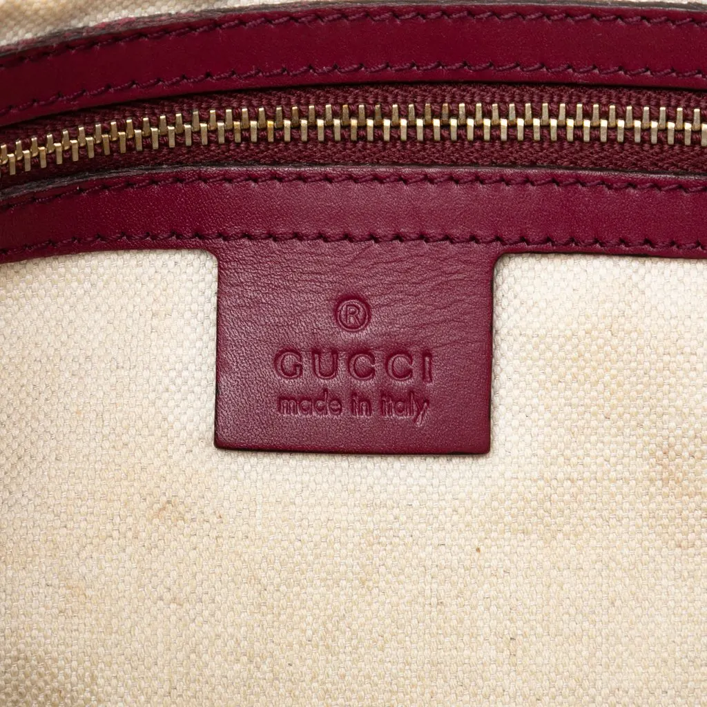 Gucci GG Canvas Mayfair Crossbody Beige Canvas Good - Box View