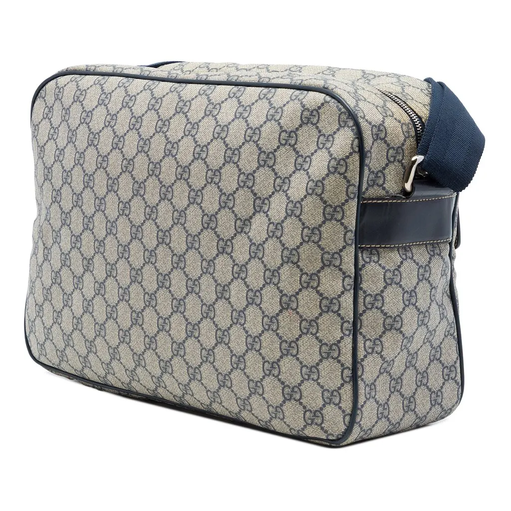 Gucci GG Supreme Crossbody Beige Very good - Back View