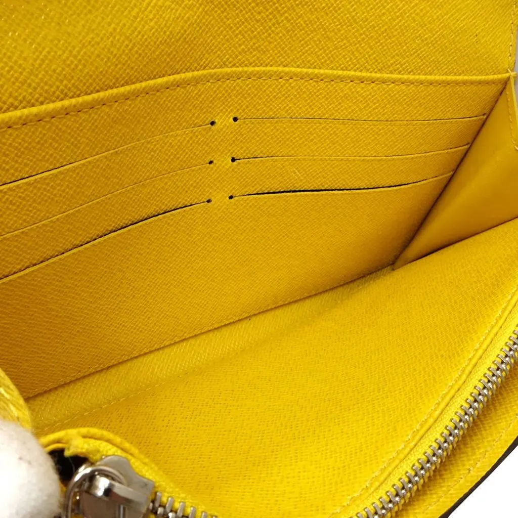 Louis Vuitton Epi Sarah Long Wallet Yellow Leather Very good - Inside View