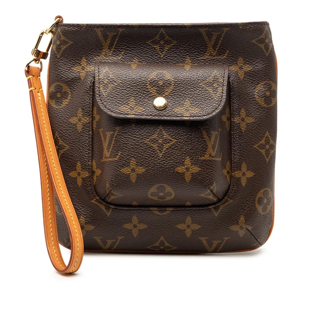 Louis Vuitton Monogram Partition Brown Very good - Front View