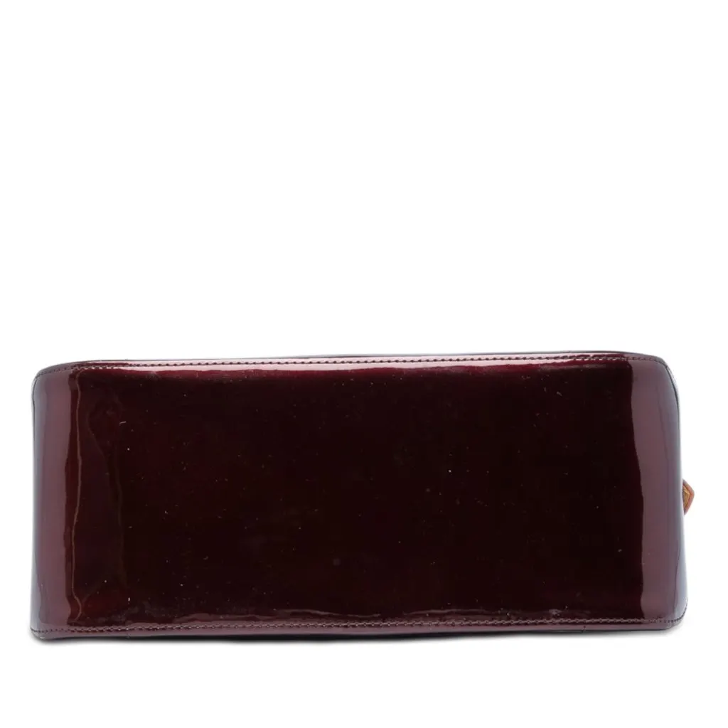 Louis Vuitton Monogram Vernis Rosewood Avenue Red Leather Very good - Inside View
