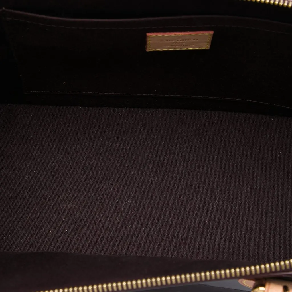 Louis Vuitton Monogram Vernis Rosewood Avenue Red Leather Very good - Model View