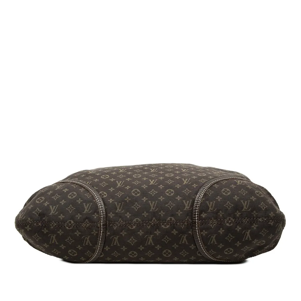 Louis Vuitton Monogram Mini Lin Manon MM Brown Very good - Inside View