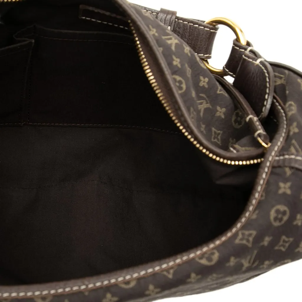 Louis Vuitton Monogram Mini Lin Manon MM Brown Very good - Model View
