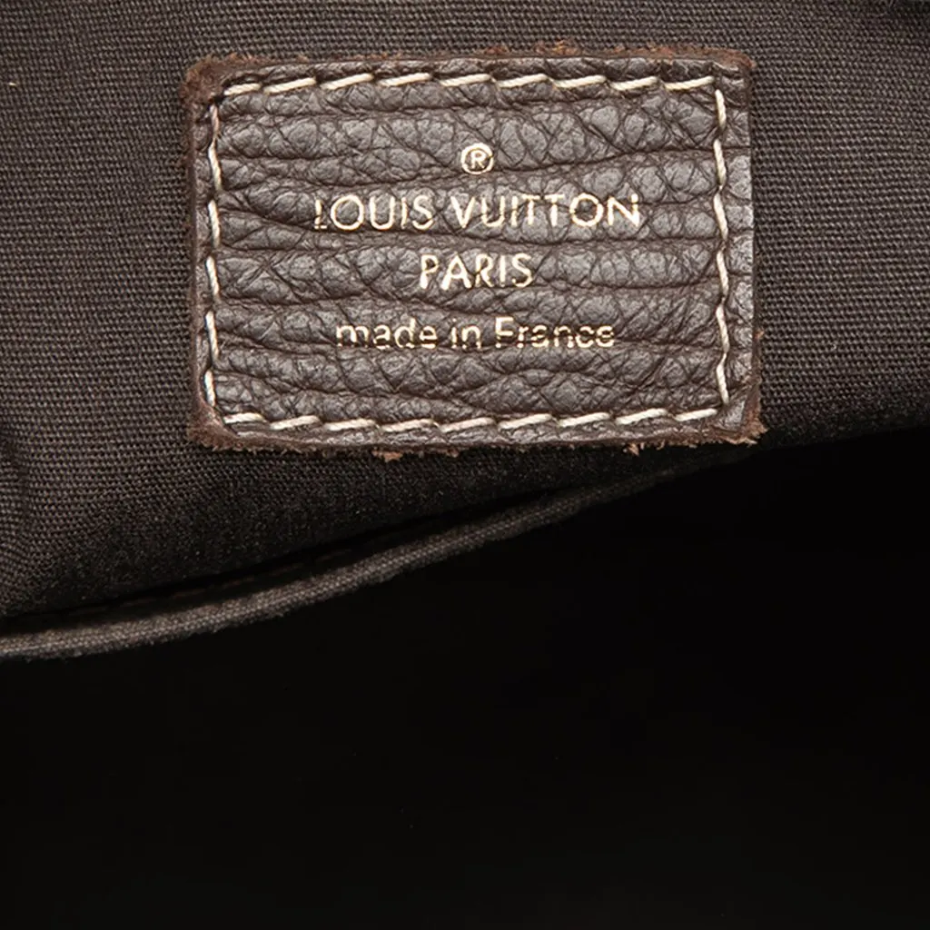 Louis Vuitton Monogram Mini Lin Manon MM Brown Very good - Box View