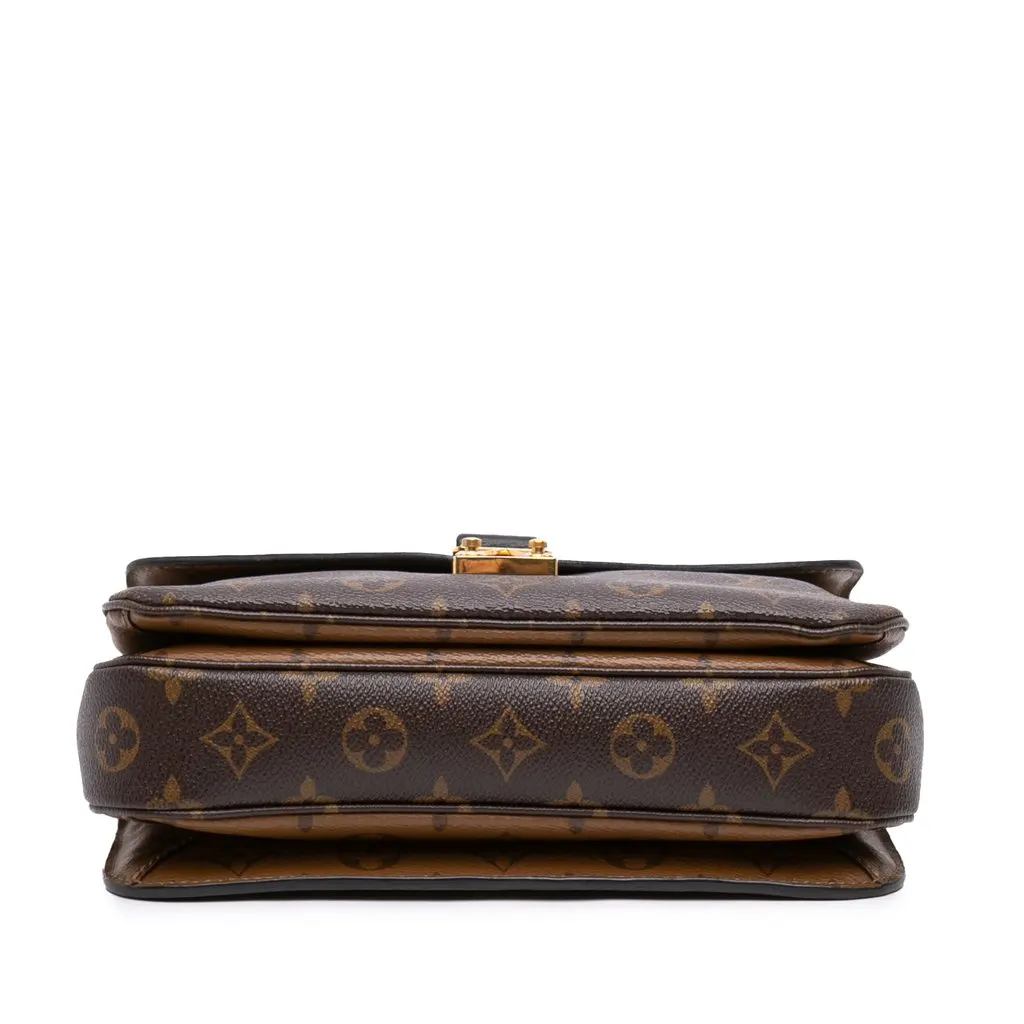 Louis Vuitton Monogram Reverse Pochette Metis Brown Very good - Inside View