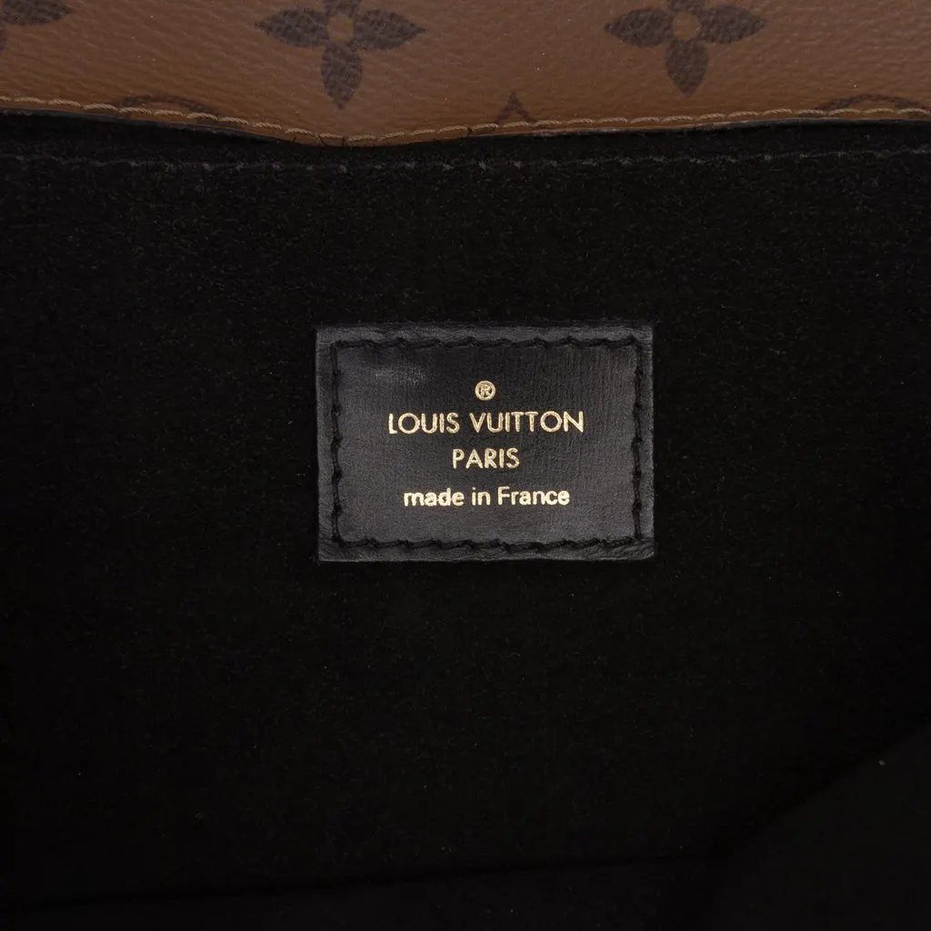 Louis Vuitton Monogram Reverse Pochette Metis Brown Very good - Box View