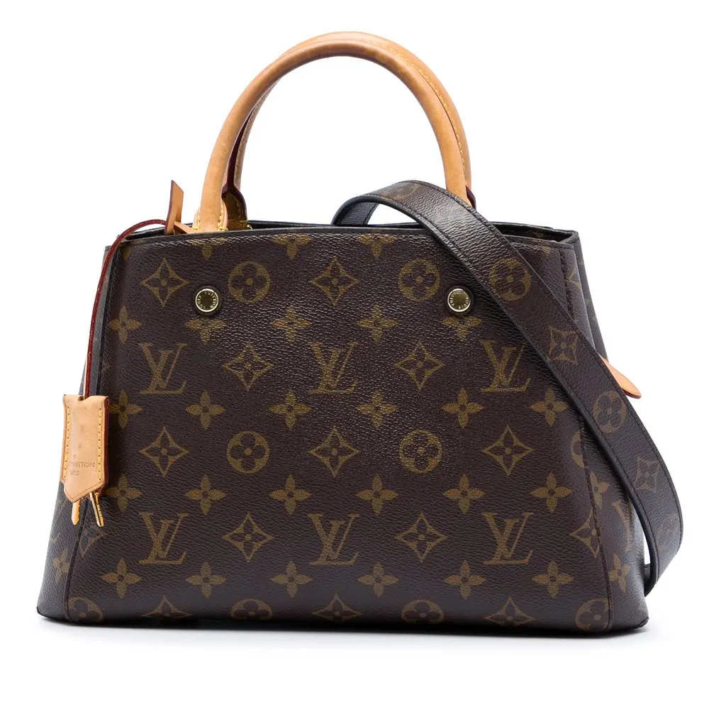 Louis Vuitton Monogram Montaigne BB Brown Very good - Front View