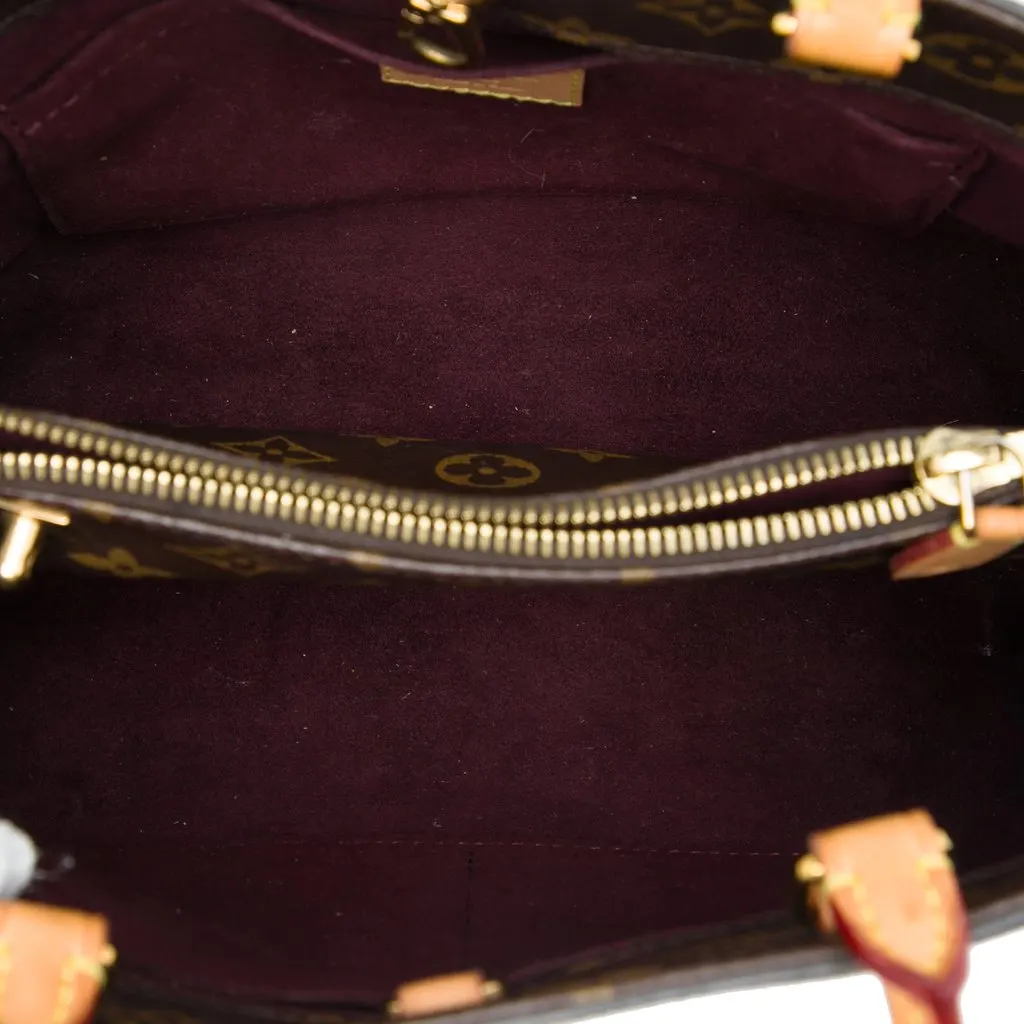 Louis Vuitton Monogram Montaigne BB Brown Very good - Model View