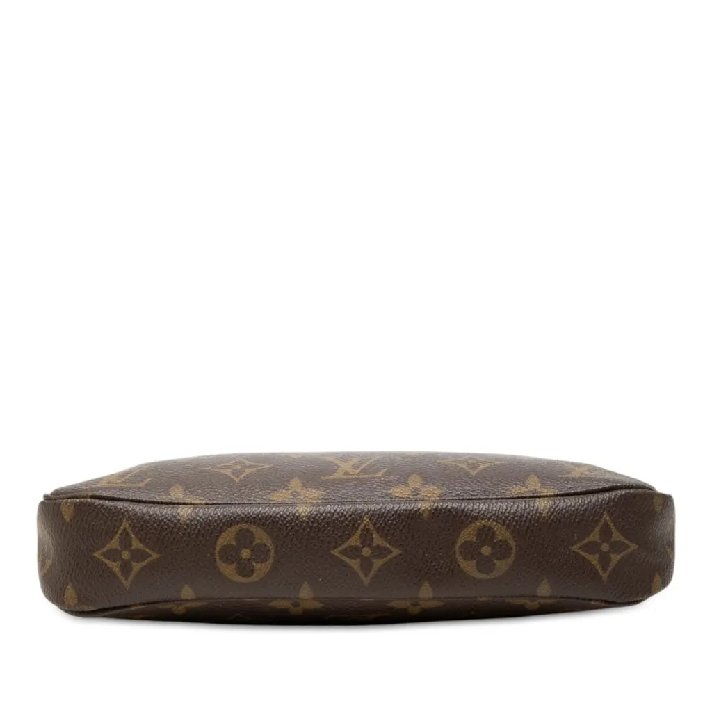 Louis Vuitton Monogram Pochette Accessoires Brown Canvas Good - Inside View