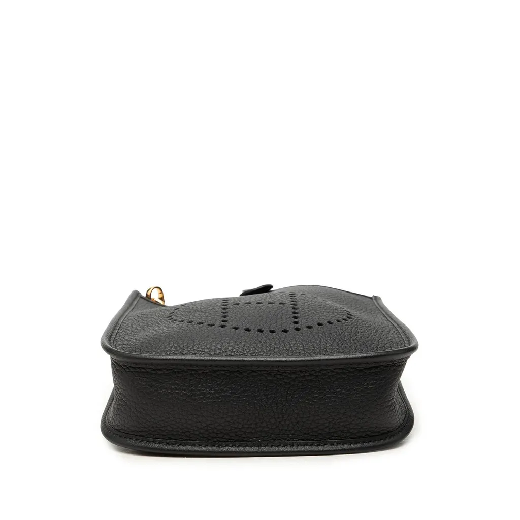 Hermès Clemence Evelyne I 16 Amazone Black Leather Very good - Inside View