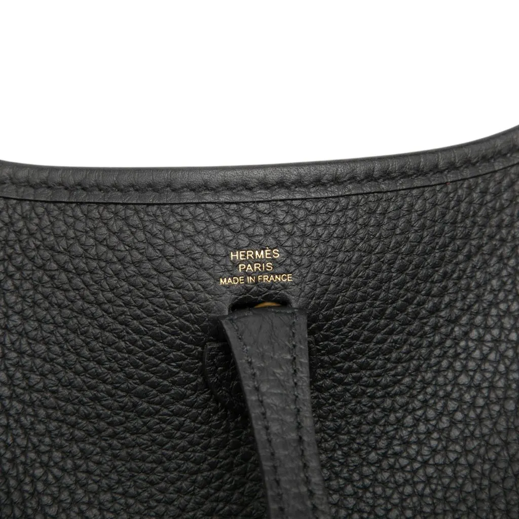 Hermès Clemence Evelyne I 16 Amazone Black Leather Very good - Box View