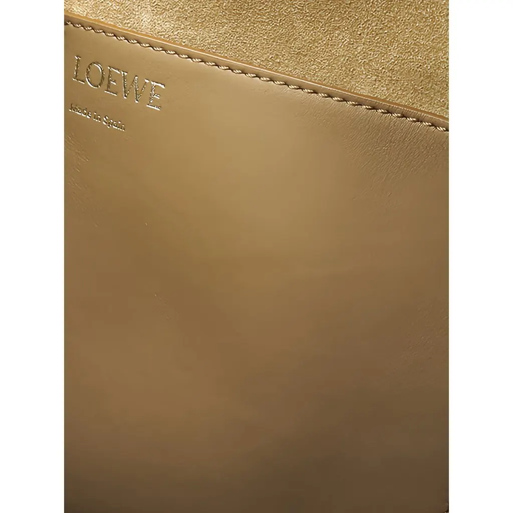 Loewe Medium Smooth Calfskin Pebble Bucket Bag Brown Leather Very good - Box View