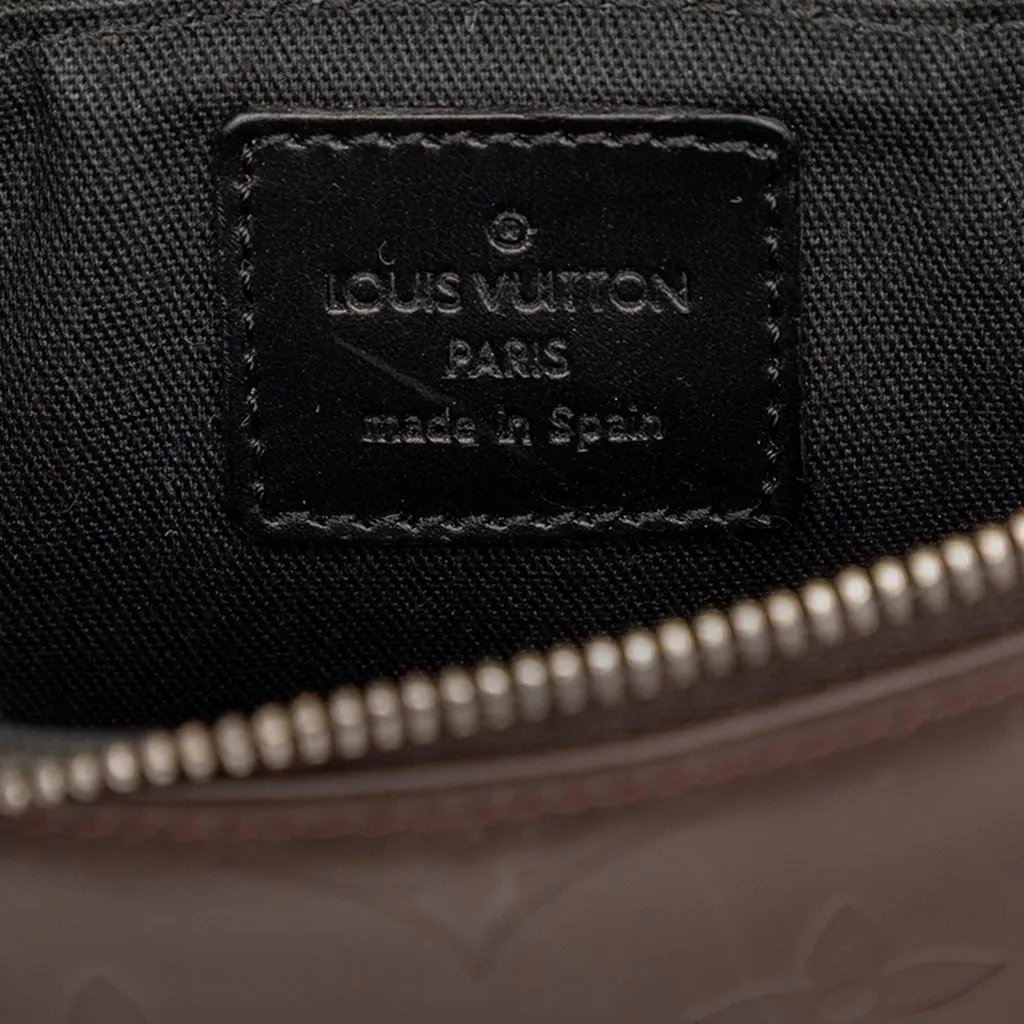 Louis Vuitton Monogram Glace Ray Belt Pouch Brown Leather Very good - Box View