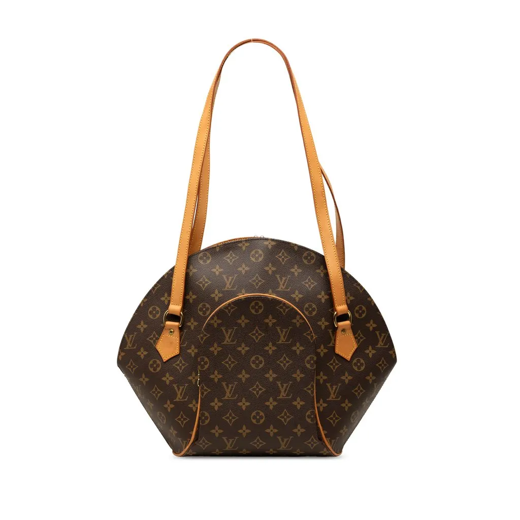 Louis Vuitton Monogram Ellipse GM Shopping Bag Brown Canvas Very good - Front View