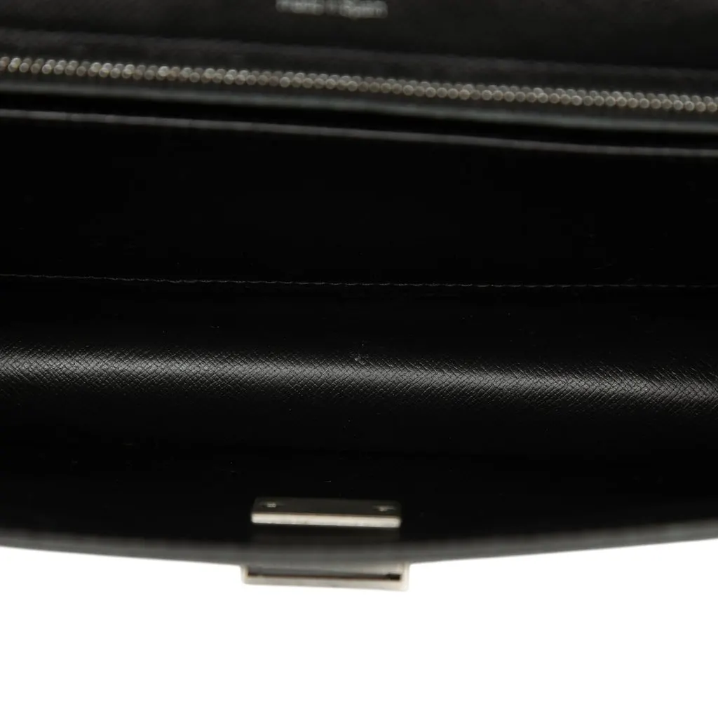 Louis Vuitton Taiga Selenga Black Leather Very good - Model View