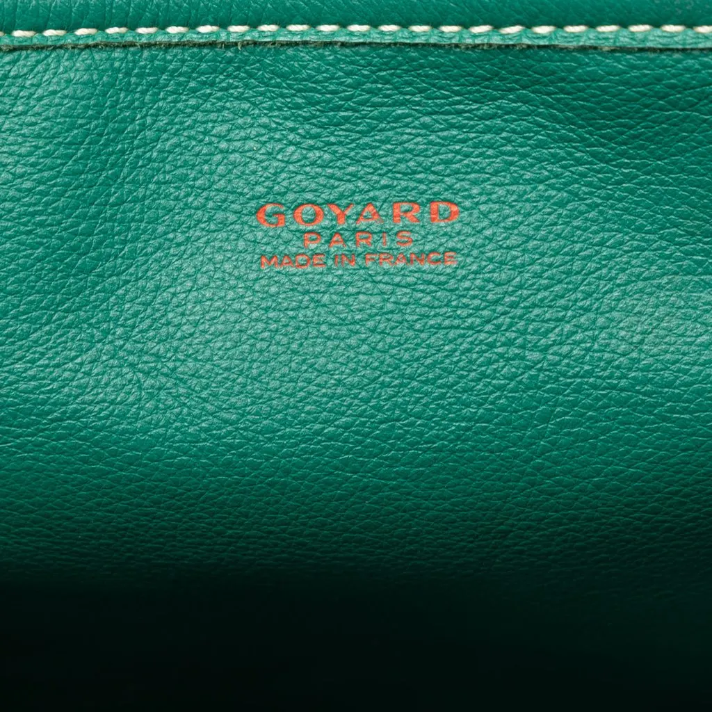 Goyard Mini Goyardine Reversible Anjou Green Canvas Good - Box View