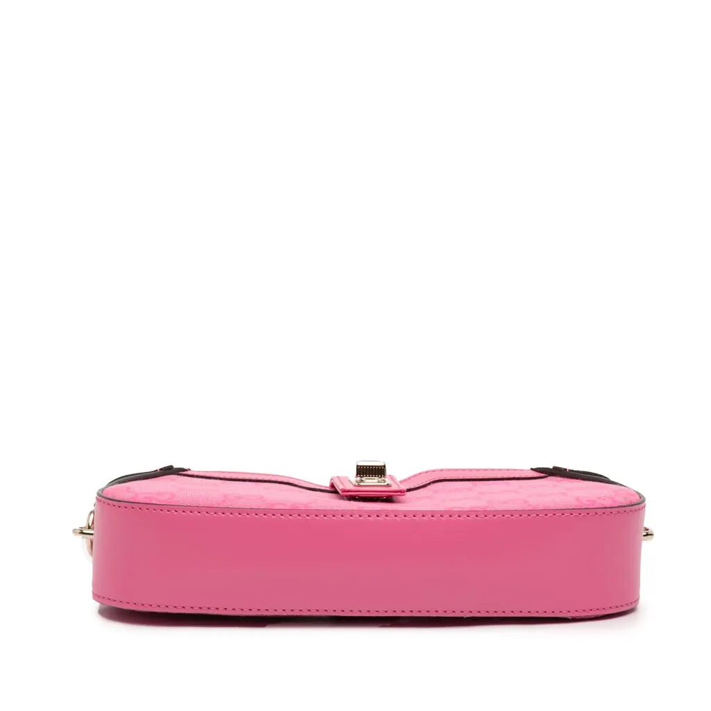 Gucci Mini GG Canvas Moon Side Shoulder Bag Pink Very good - Inside View