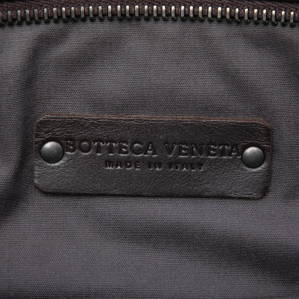 Bottega Veneta Nappa Intrecciato VN Crossbody Brown Leather Very good - Box View