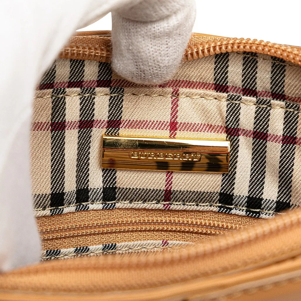 Burberry Leather Shoulder Bag Brown Leather Good - Box View