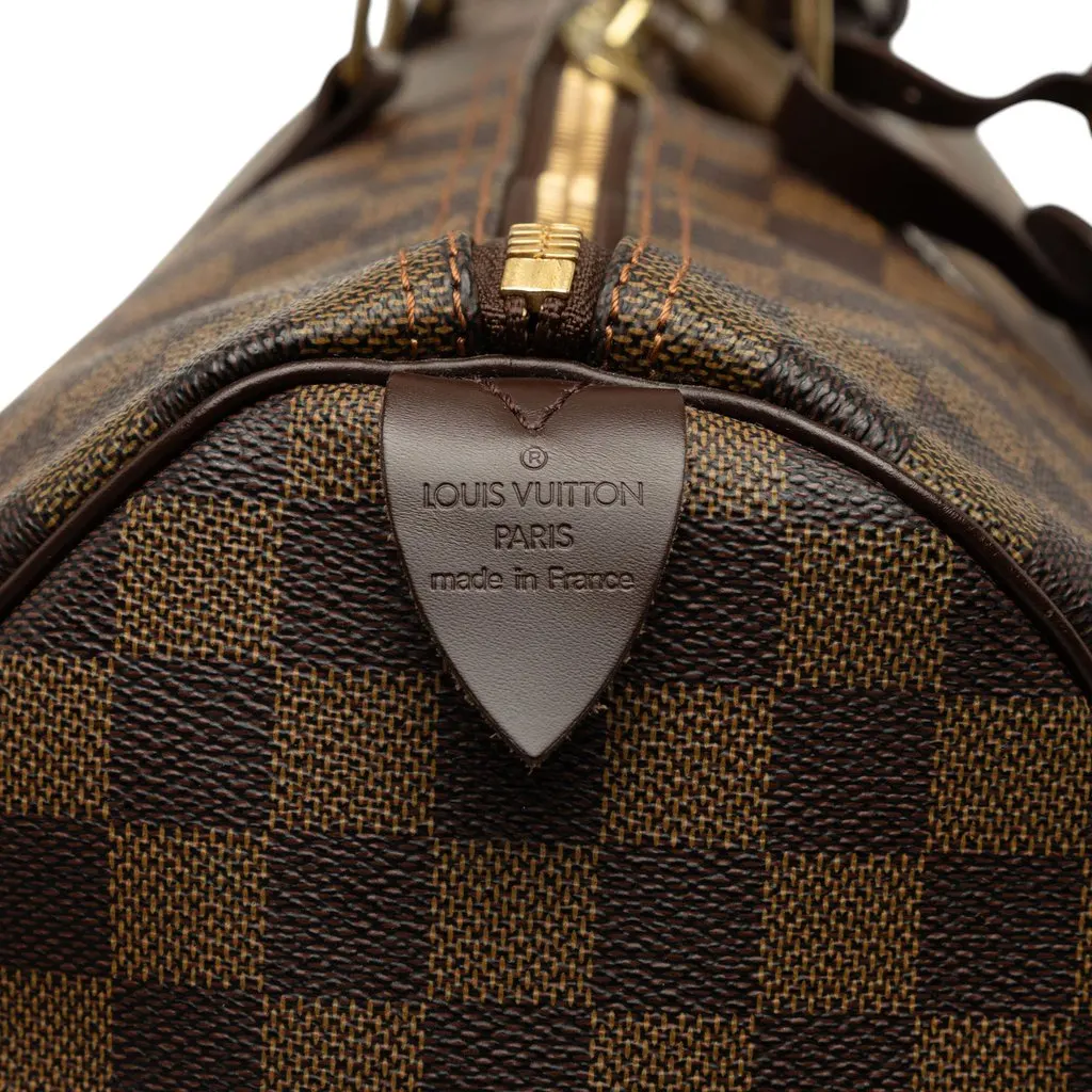 Louis Vuitton Damier Ebene Keepall 50 Brown Canvas Very good - Box View