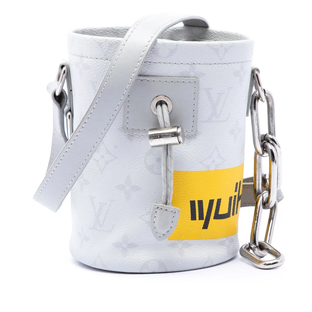 Louis Vuitton Monogram Chalk Nano Sling Bag MultiColor Very good - Front View
