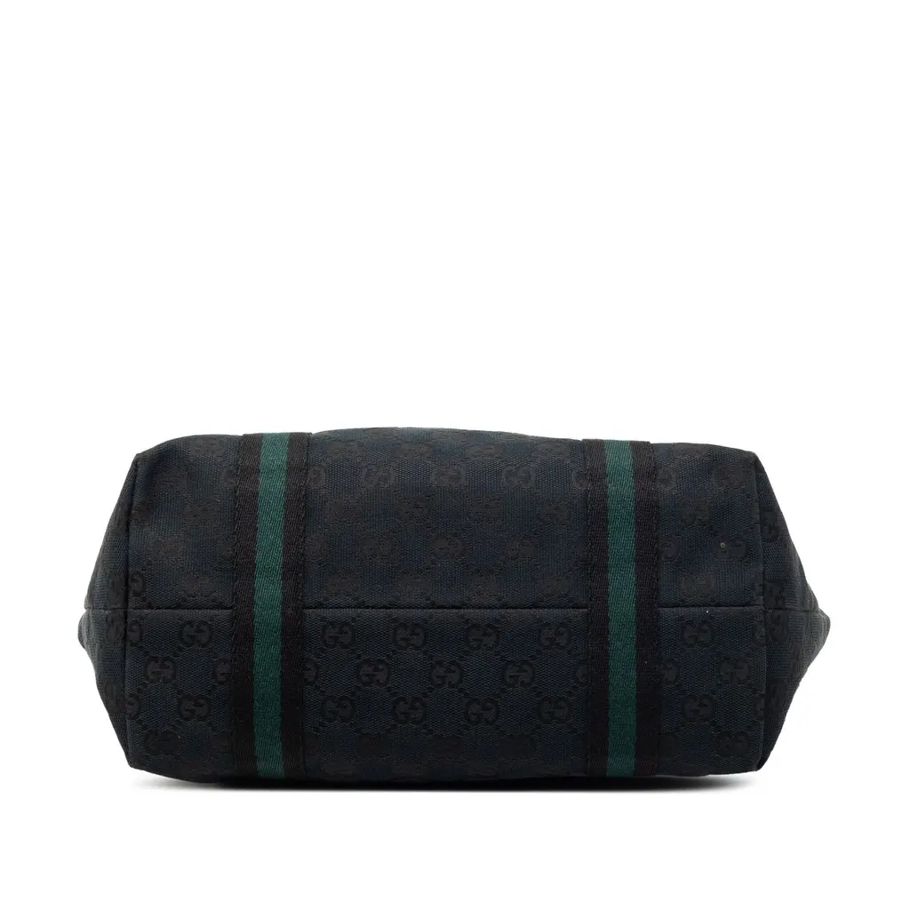 Gucci GG Canvas Jolicoeur Tote Black Very good - Inside View