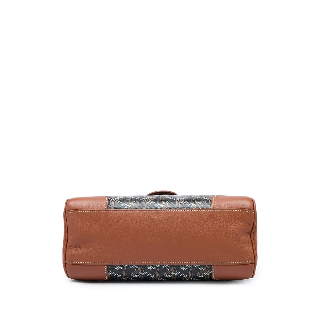 Goyard Mini Goyardine Saigon Souple Brown Canvas Good - Inside View