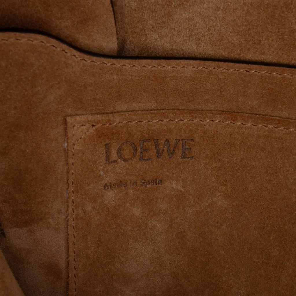 LOEWE Small Leather Gate Crossbody Beige Leather Very good - Box View
