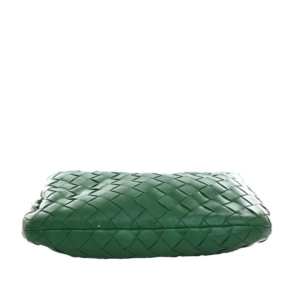Bottega Veneta Mini Nappa Intrecciato Jodie Green Leather Very good - Box View