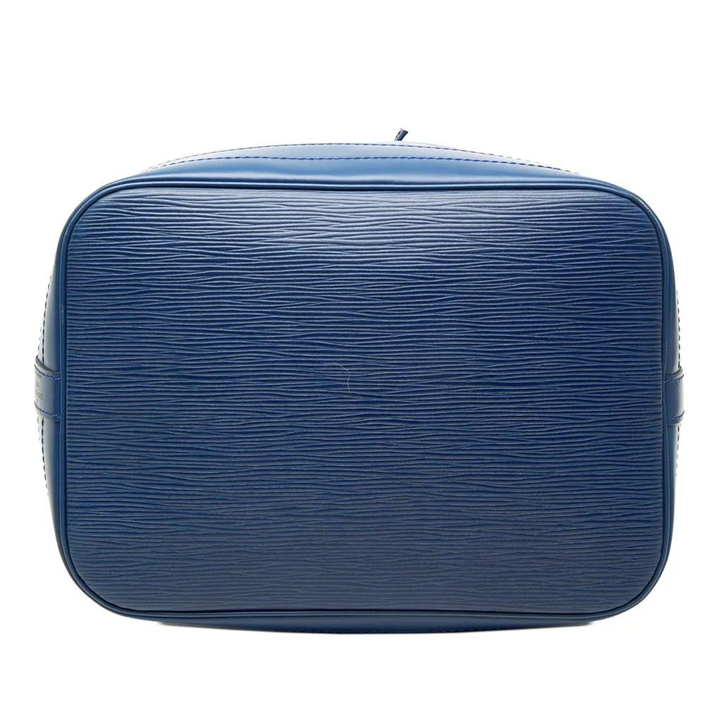 Louis Vuitton Epi Noe GM Blue Leather Good - Inside View