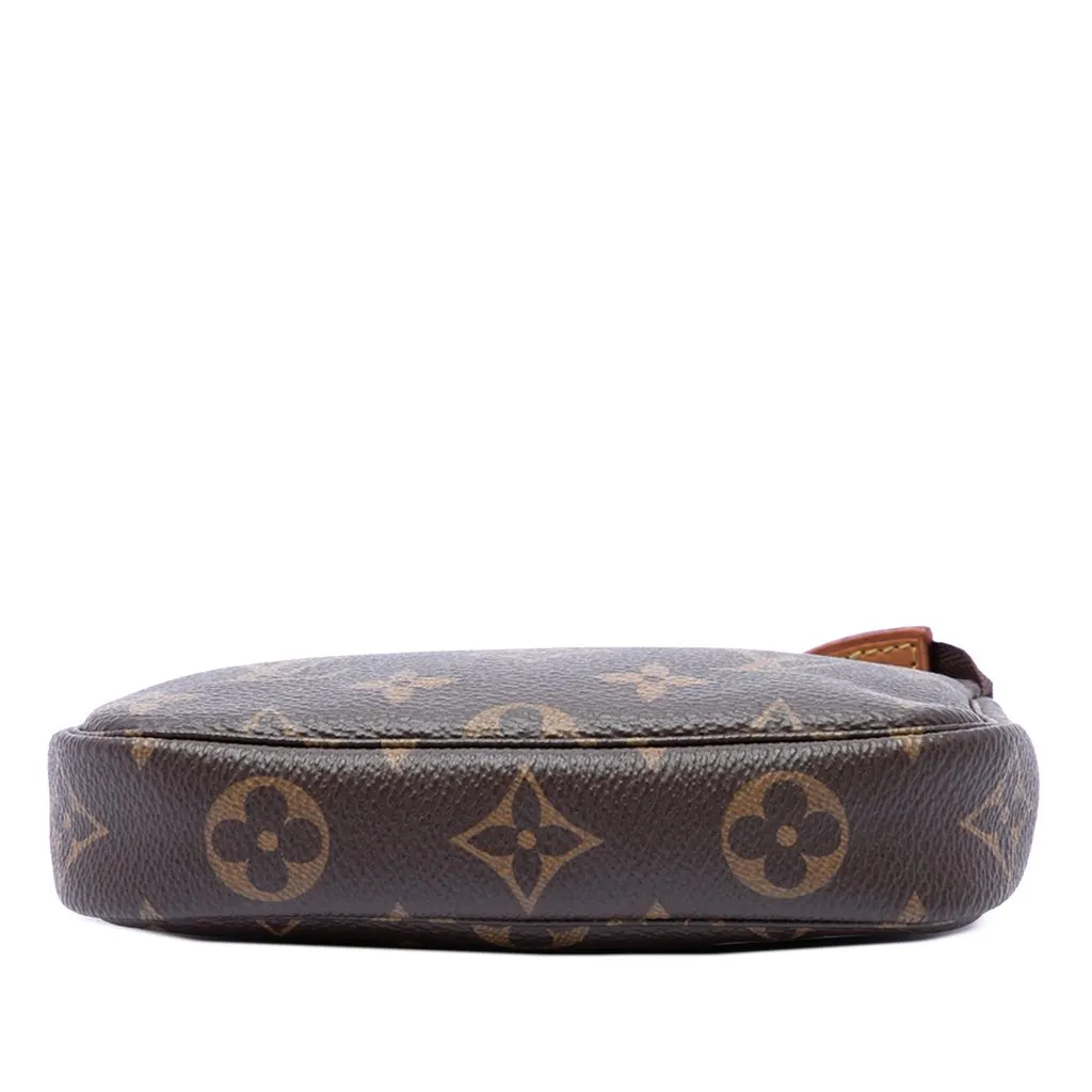 Louis Vuitton Monogram Mini Pochette Accessoires Brown Very good - Inside View