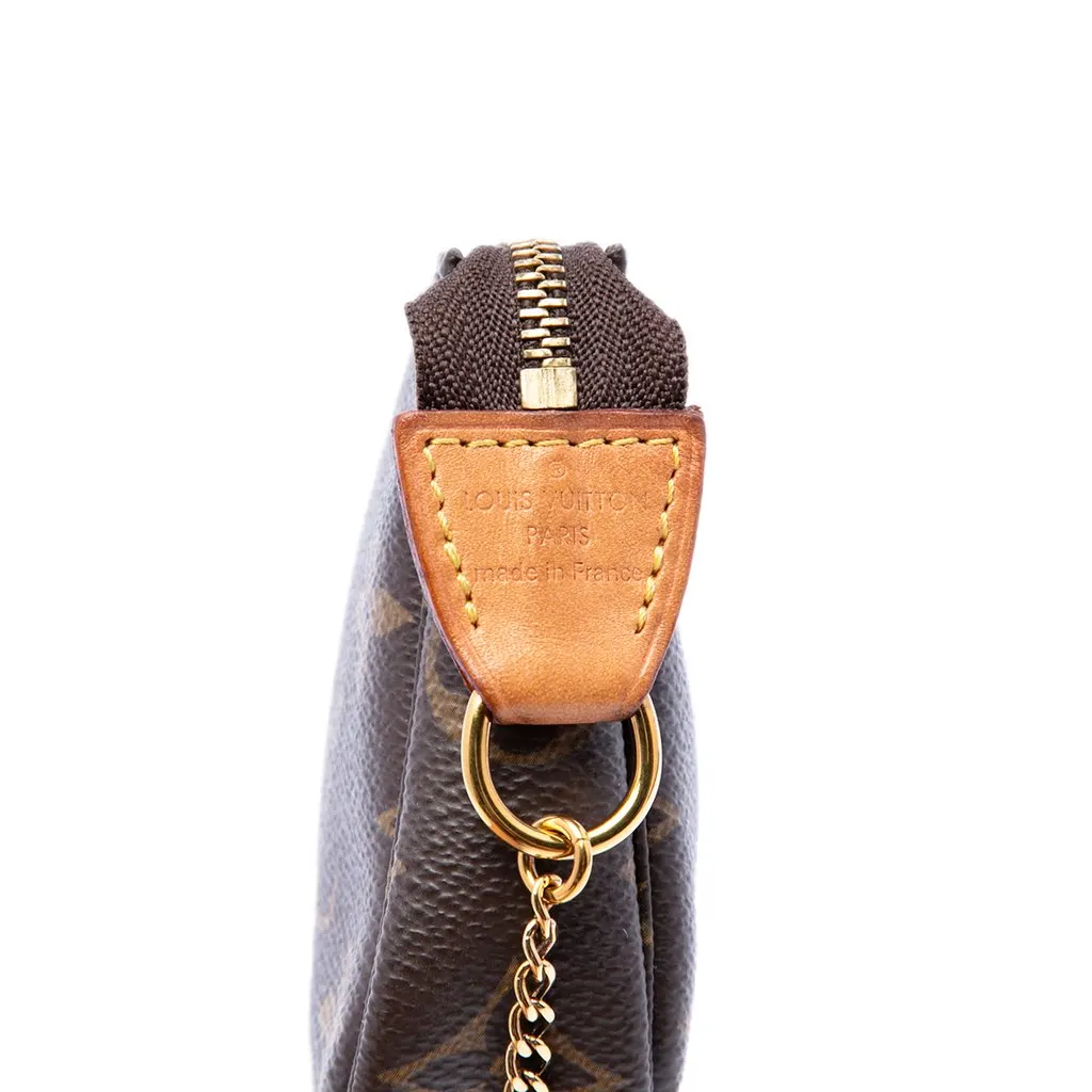 Louis Vuitton Monogram Mini Pochette Accessoires Brown Very good - Box View
